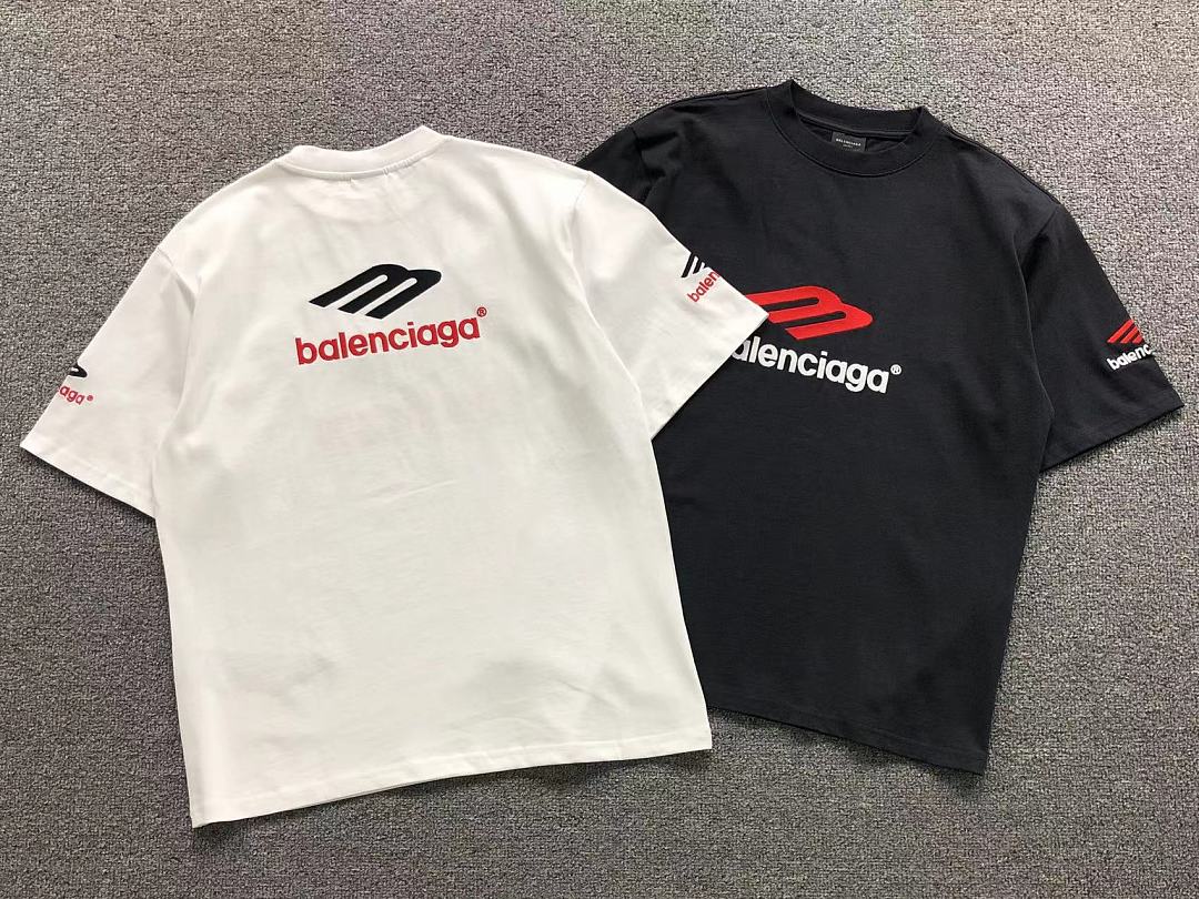 Balenciaga 128 B⭐L⭐⭐⭐IA⭐A T-SHIRT 42042401163 (Im 170Cm 60Kg I Wear Size XS In The Phot) - Image 5