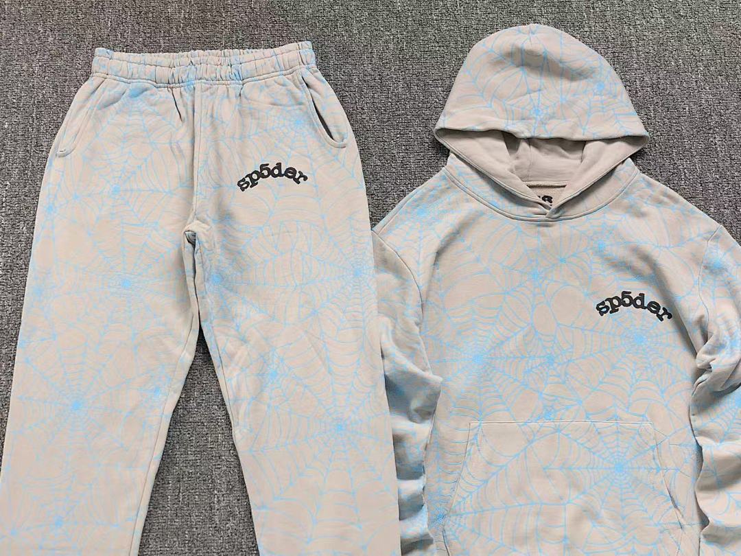 Sp5der TROUSERS 208 SP5DER HOODIE - Image 5