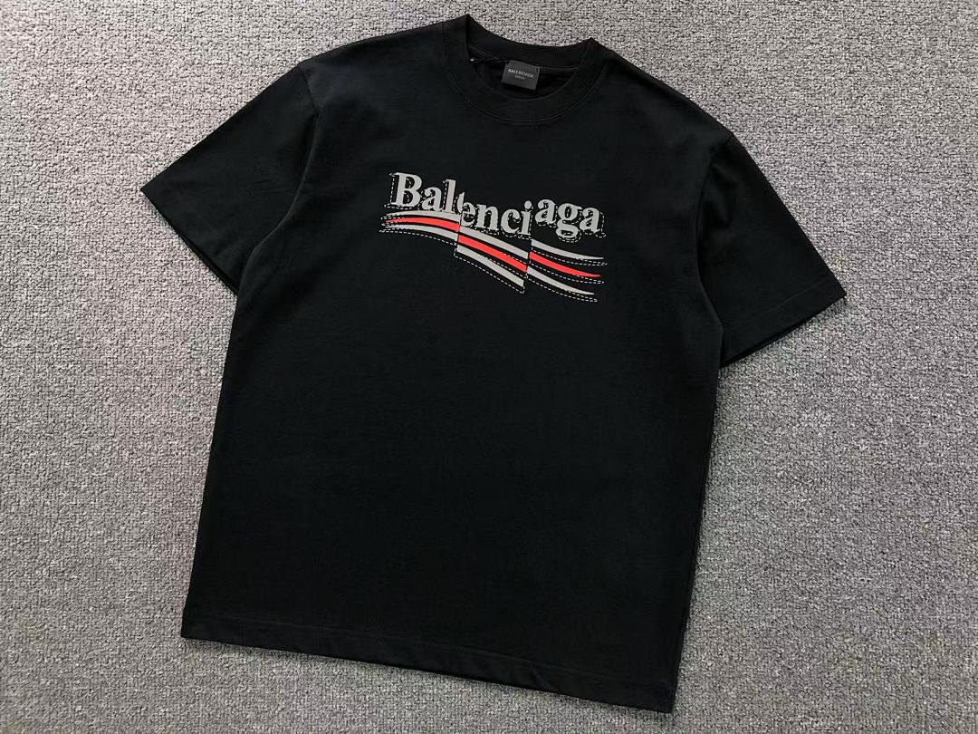 Balenciaga 118 B⭐L⭐⭐⭐IA⭐A T-SHIRT 5240118147 (Im 170Cm 60Kg I Wear Size L In The Phot) - Image 8