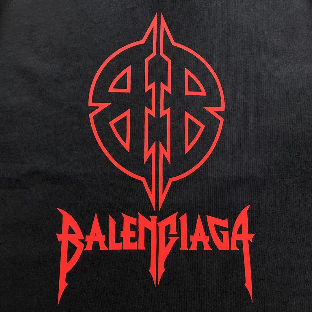 Balenciaga 125 B⭐L⭐⭐⭐IA⭐A T-SHIRT 42041307163 (Im 170Cm 60Kg I Wear Size XS In The Phot) - Image 8