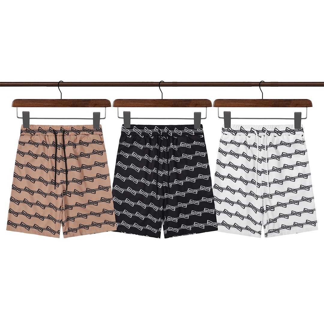 Balenciaga TROUSERS95 B⭐L⭐⭐⭐IA⭐A SHORTS - Image 4