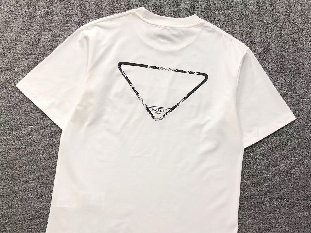 Prada 108 P⭐A⭐A T-SHIRT 311212303 (Im 170Cm 57Kg I Wear Size S In The Phot) - Image 13