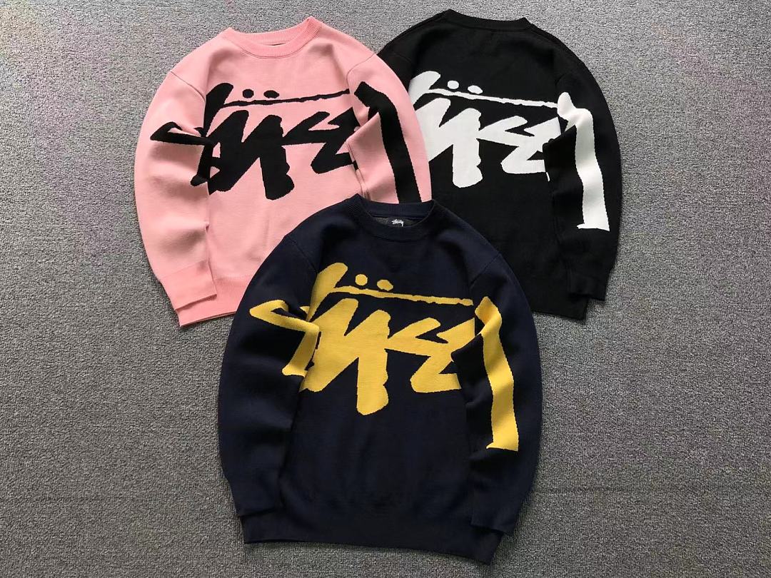 Stussy 129 STUSSY SWEATER 5207091282 (Im 170Cm 60Kg I Wear Size M In The Phot) - Image 5