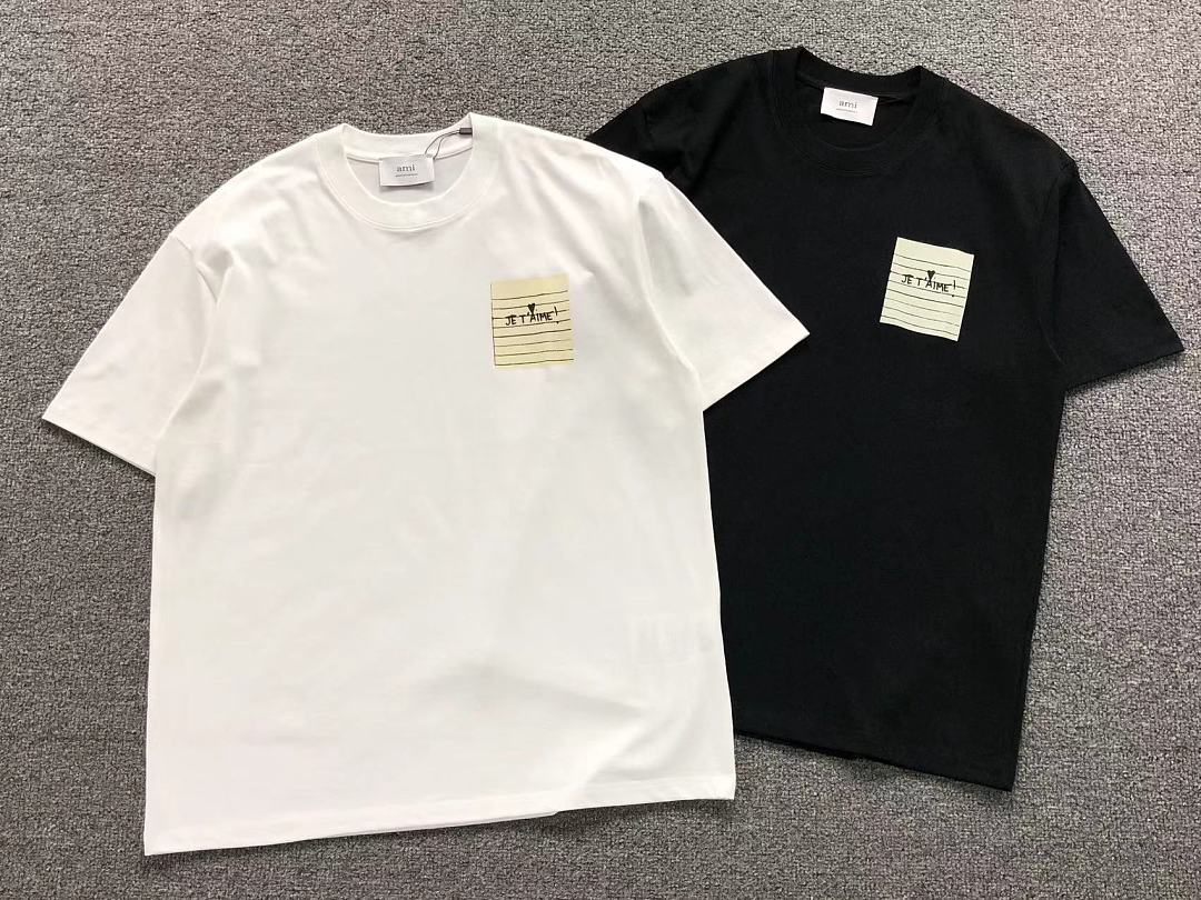 AMI 98 AMI T-SHIRT 3206172121 (Im 170Cm 60Kg I Wear Size M In The Phot) - Image 5