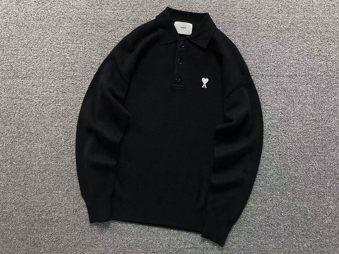 AMI 115 AMI SWEATER 510180788 (Im 170Cm 60Kg I Wear Size S In The Phot) - Image 34