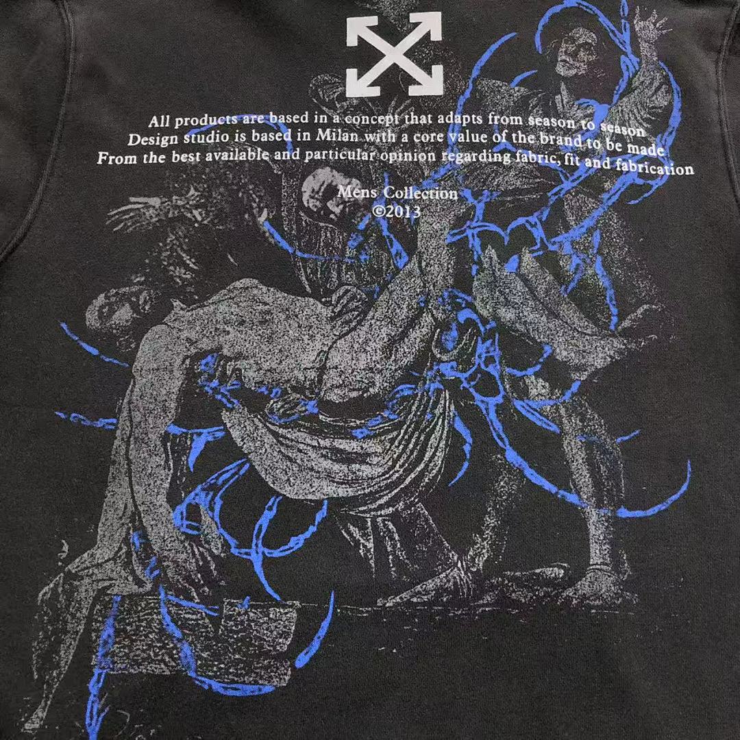 Off-White 195 OFF-WHITE HOODIE 511120419 (Im 170Cm 60Kg I Wear Size M In The Phot) - Image 8