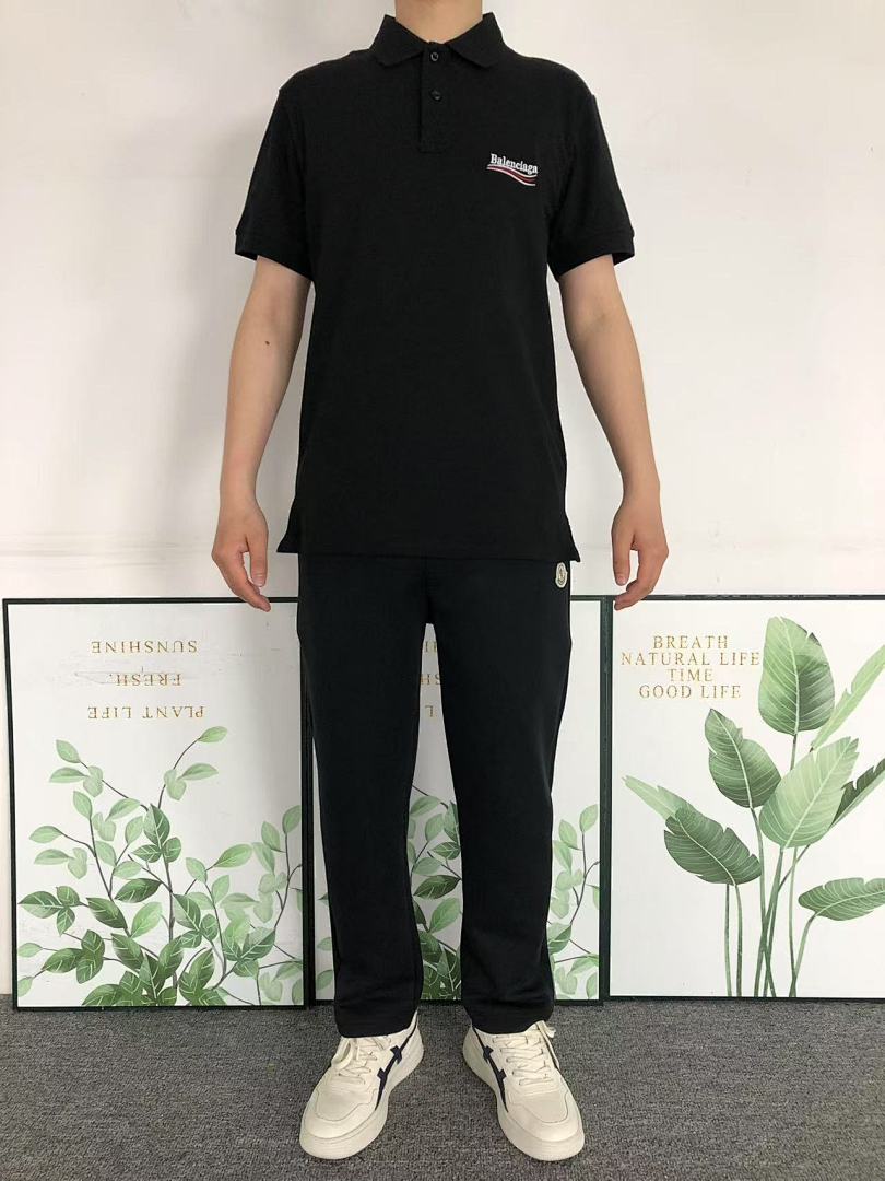 Balenciaga 98 B⭐L⭐⭐⭐IA⭐A POLO 3103040730 (Im 170Cm 55Kg I Wear Size M In The Phot) - Image 3