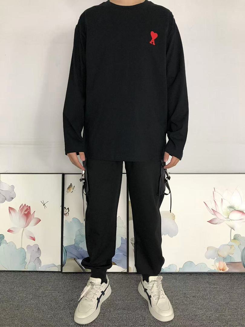 Unbranded 138 AMI LONG SLEEVED 218250501 (Im 170Cm 60Kg I Wear Size L In The Phot) - Image 3