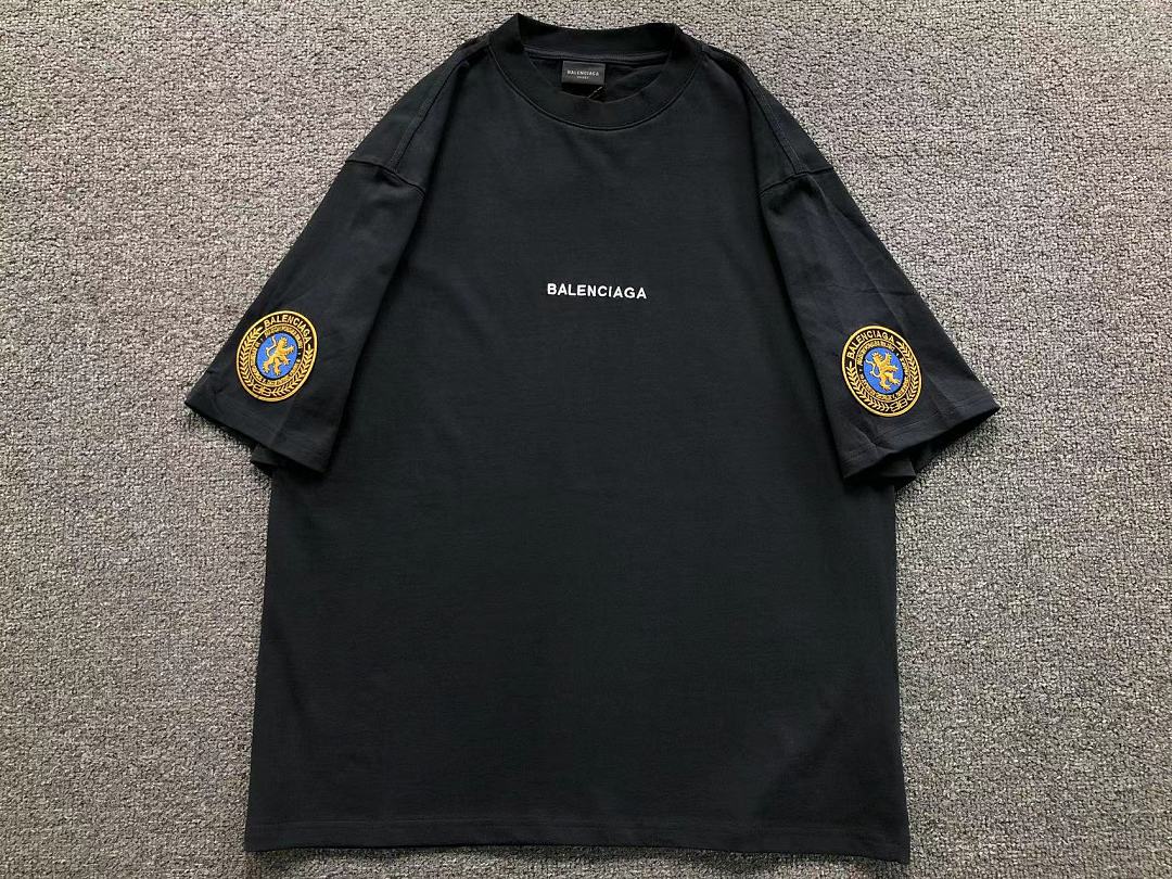 Balenciaga 125 B⭐L⭐⭐⭐IA⭐A T-SHIRT 42042603163 (Im 170Cm 60Kg I Wear Size XS In The Phot) - Image 5