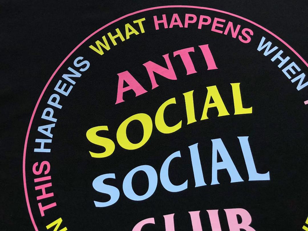 Christian Louboutin 85 ANTI SOCIAL CLUB T-SHIRT - Image 12