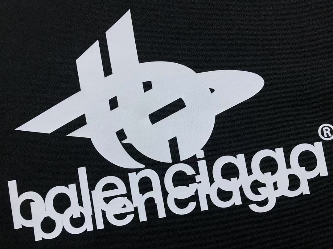 Balenciaga 108 B⭐L⭐⭐⭐IA⭐A T-SHIRT 411131221 (Im 170Cm 57Kg I Wear Size M In The Phot) - Image 16