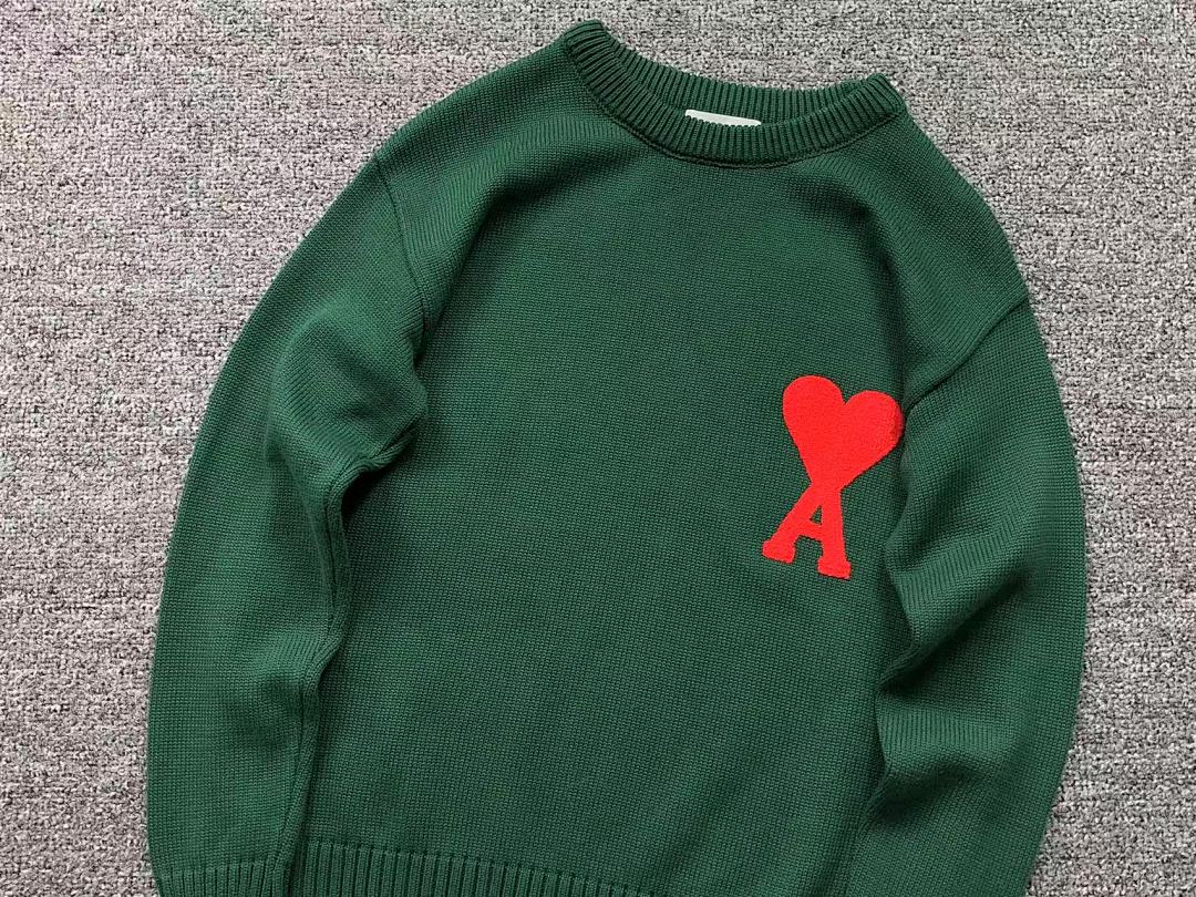 AMI 158 AMI SWEATER 21101107125 (Im 170Cm 60Kg I Wear Size S In The Phot) - Image 19