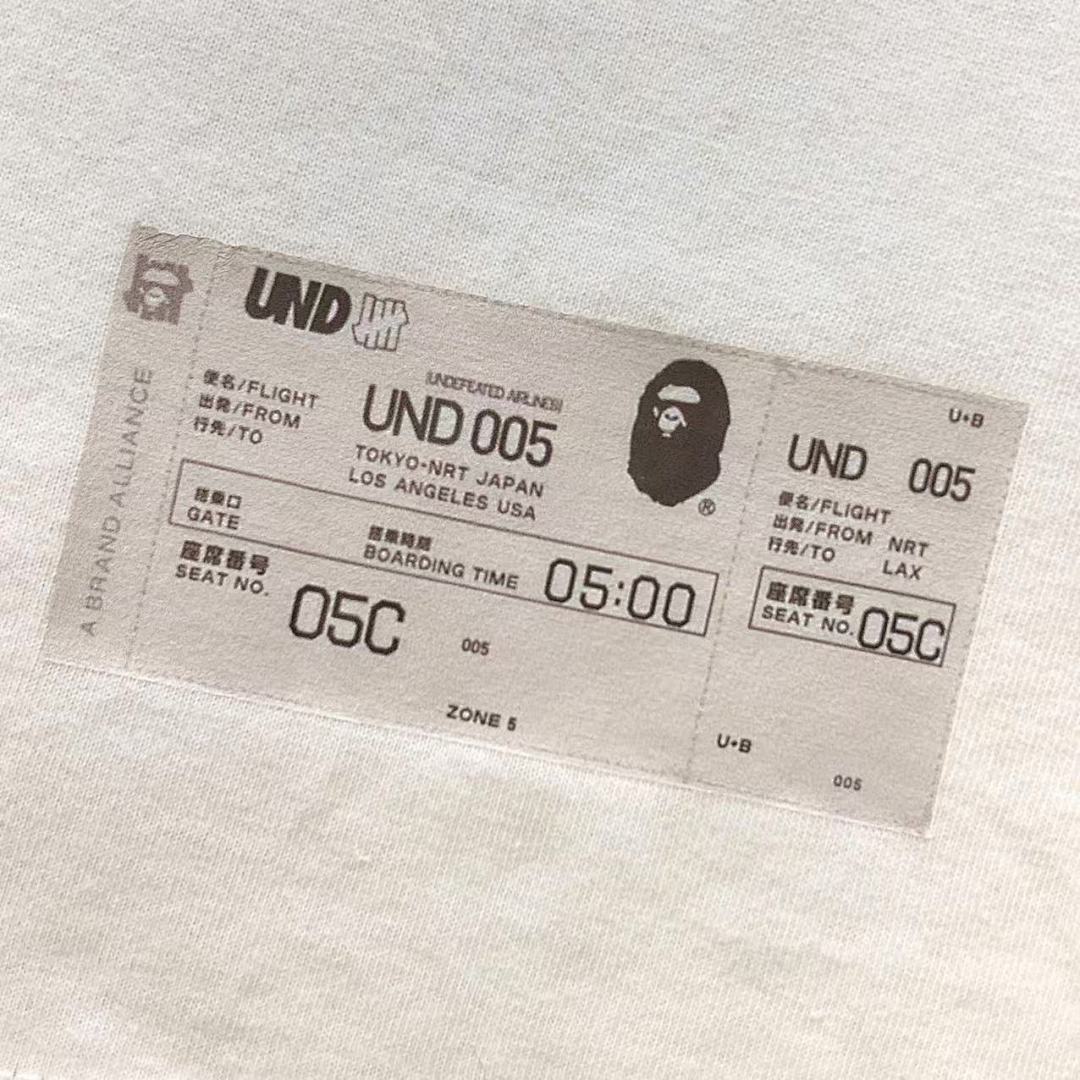 Bape 95 BAPE UNDEFEATED T-SHIRT 3110151017 (Im 170Cm 60Kg I Wear Size S In The Phot) - Image 14