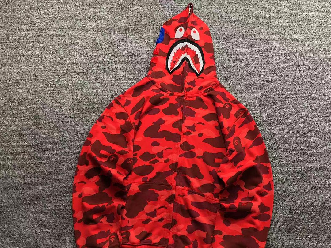 Bape 218 BAPE HOODIE 4111100277 (Im 170Cm 60Kg I Wear Size L In The Phot) - Image 35