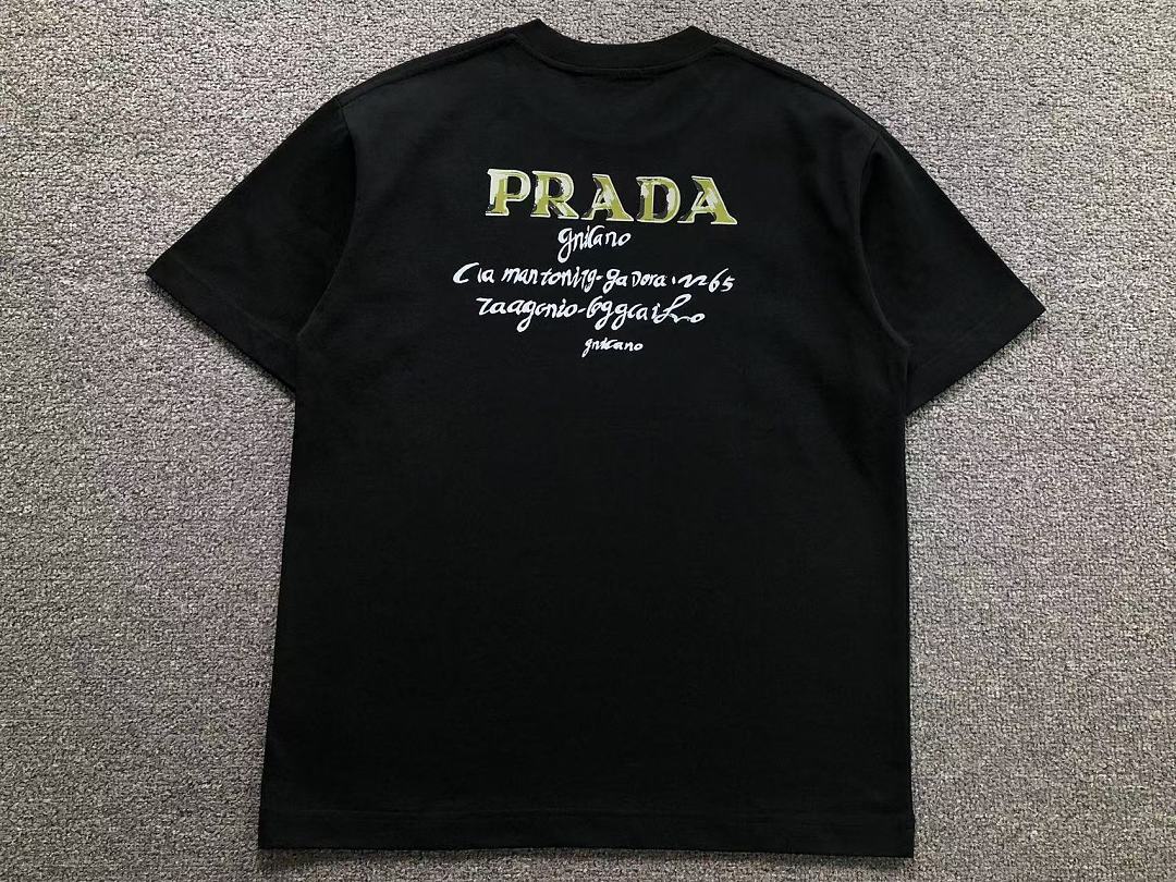 Prada 115 P⭐A⭐A T-SHIRT 3204181721 (Im 170Cm 60Kg I Wear Size M In The Phot) - Image 9