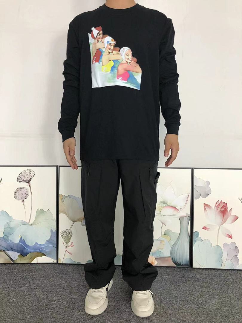 Supreme 95 S⭐⭐R⭐⭐E LONG SLEEVED 592714123 (Im 170Cm 60Kg I Wear Size M In The Phot) - Image 3
