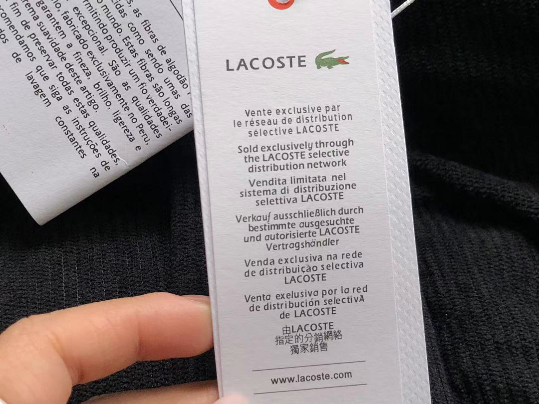 Lacoste 348 LACOSTE COTTON CIOTHES 411272109 (Im 170Cm 60Kg I Wear Size M In The Phot) - Image 32