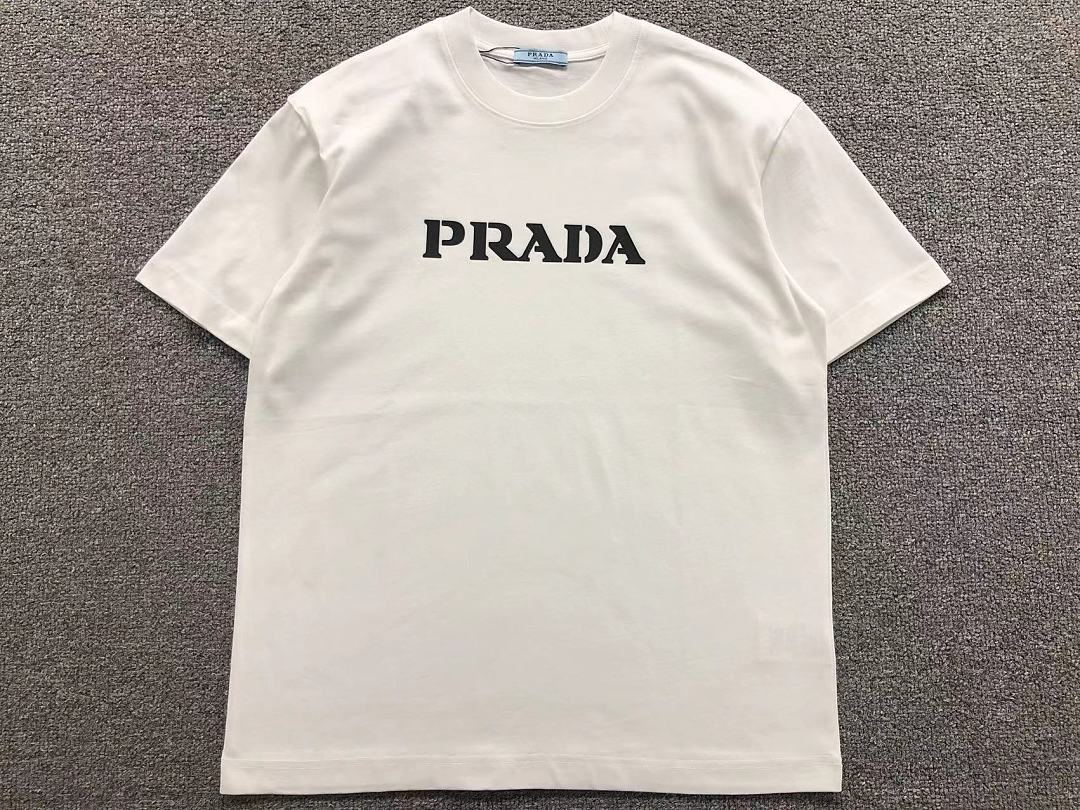 Prada 115 P⭐A⭐A T-SHIRT 5241622147 (Im 170Cm 60Kg I Wear Size M In The Phot) - Image 7