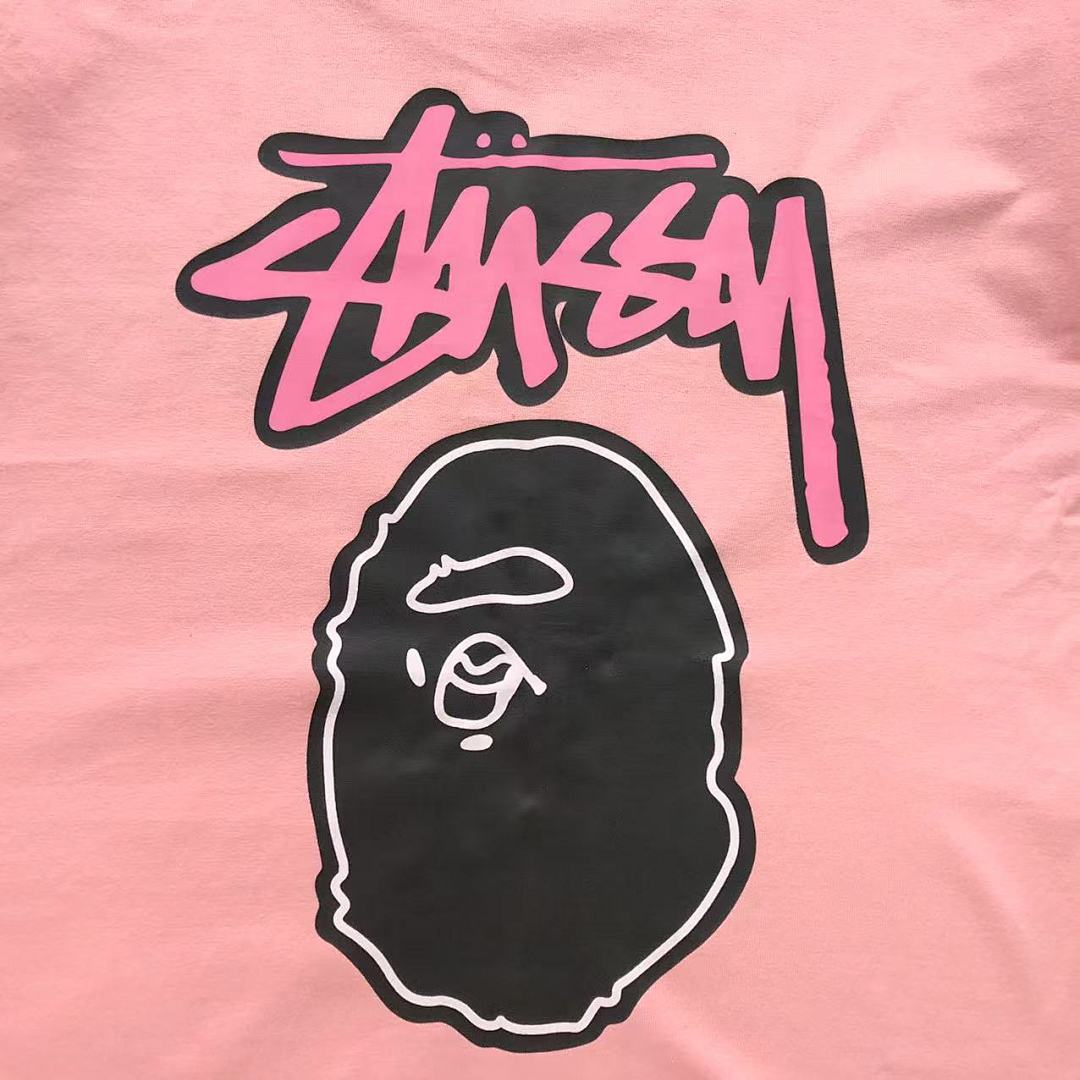 Bape 78 BAPE STUSSY T-SHIRT 1102091542 (Im 170Cm 55Kg I Wear Size S In The Phot) - Image 16