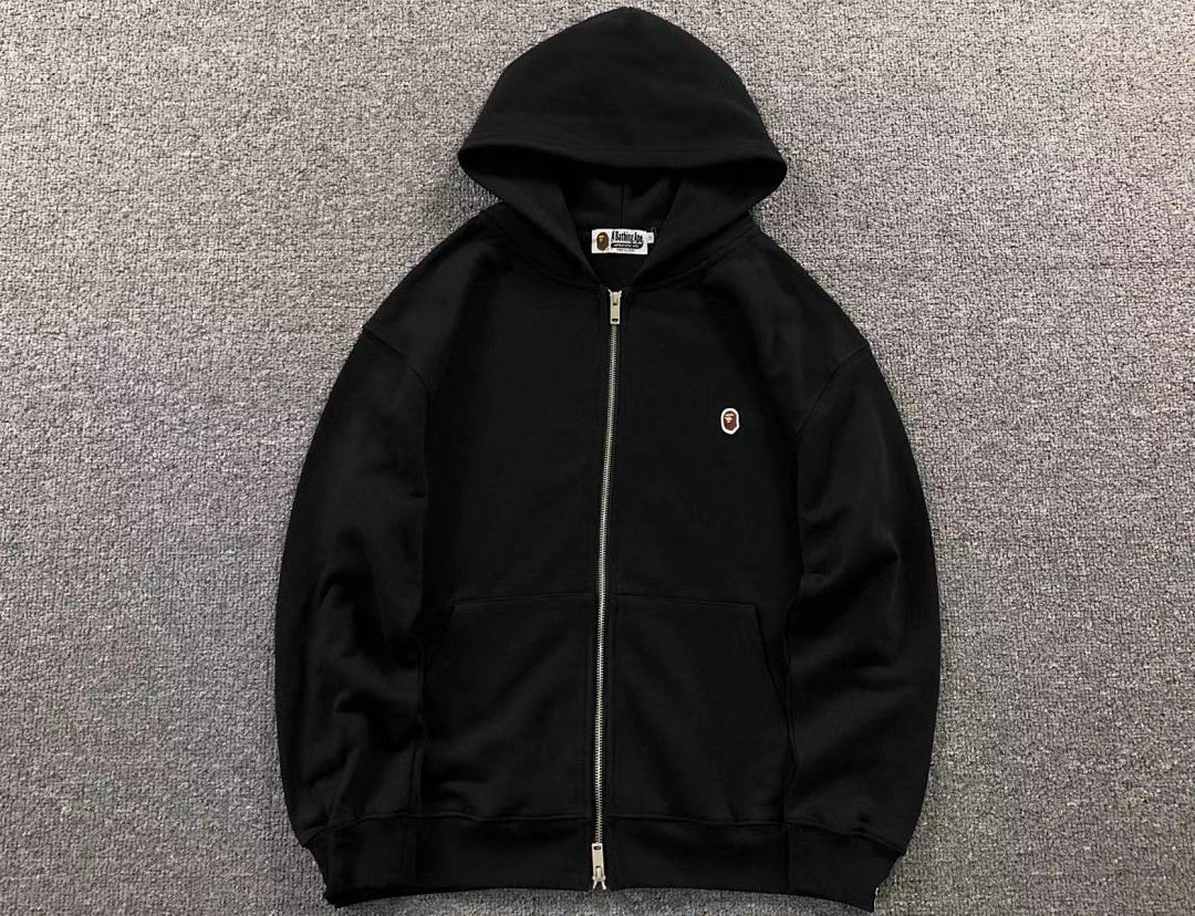 Bape 125 BAPE HOODIE 1112240155 (Im 170Cm 60Kg I Wear Size M In The Phot) - Image 7