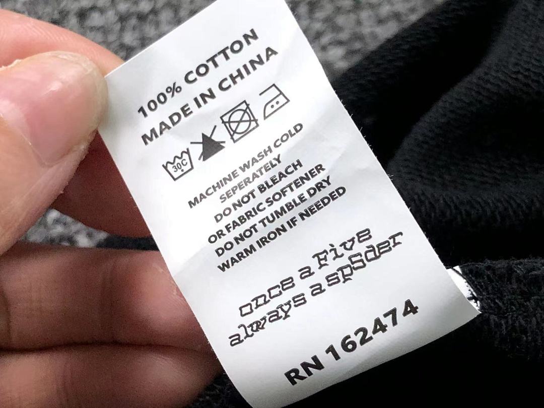Sp5der TROUSERS 125 SP5DER HOODIE - Image 37