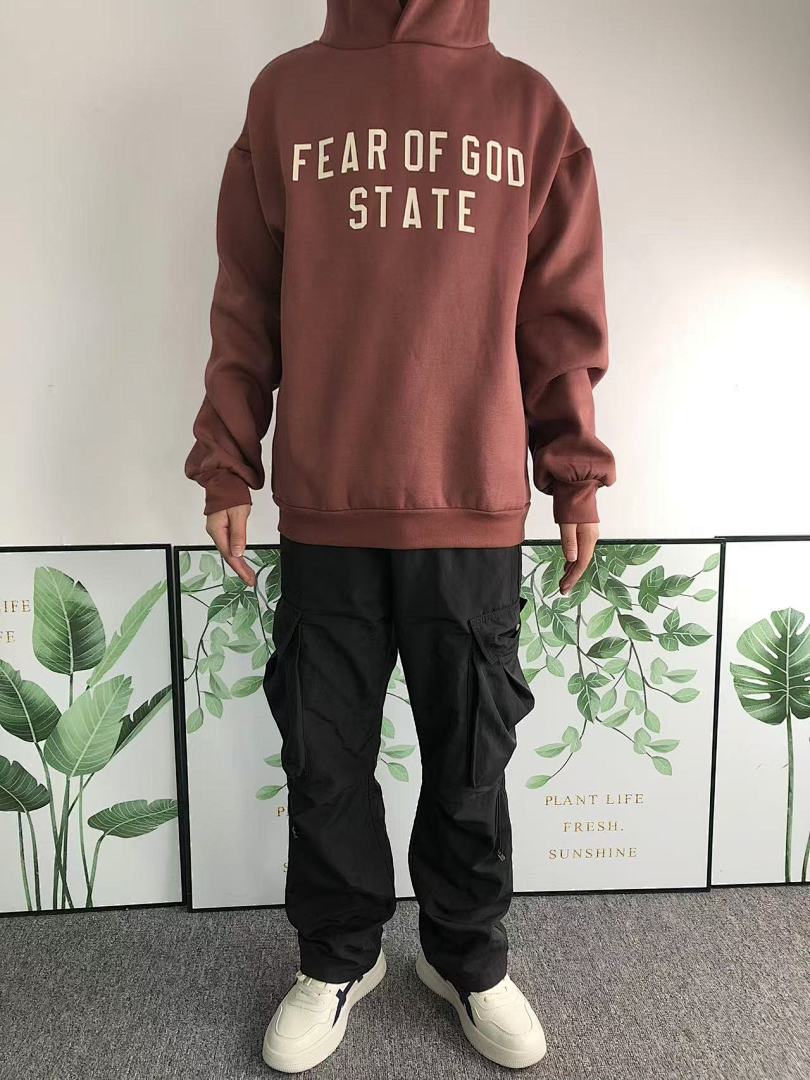 Fear of God 158 FOG HOODIE 312100117 (Im 170Cm 57Kg I Wear Size S In The Phot) - Image 3