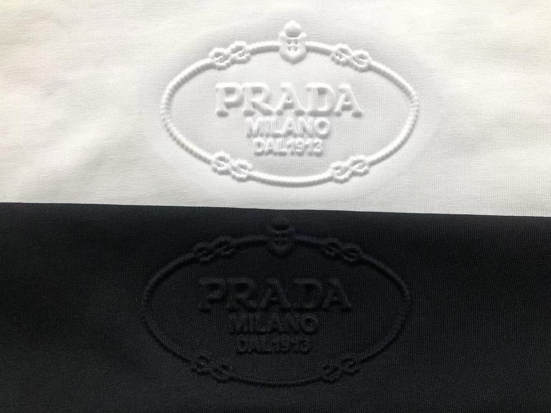 Prada 98 P⭐A⭐A T-SHIRT 3204280303 (Im 170Cm 60Kg I Wear Size M In The Phot) - Image 12