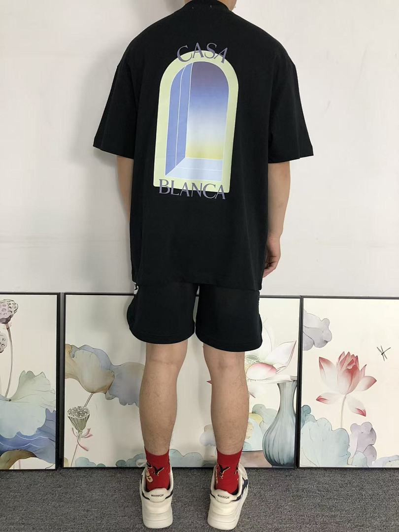 Casablanca 98 CASABLANCA T-SHIRT 5233013127 (Im 170Cm 60Kg I Wear Size L In The Phot) - Image 4