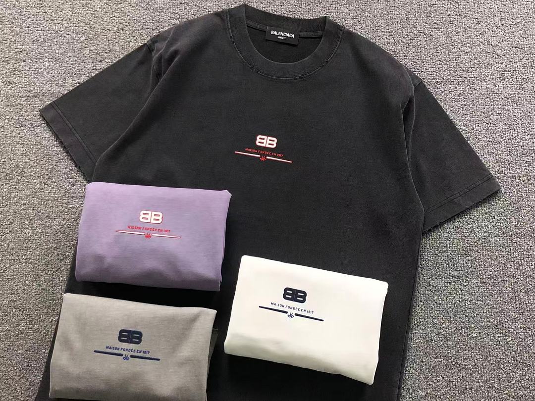 Balenciaga 128 B⭐L⭐⭐⭐IA⭐A T-SHIRT 3205061021 (Im 170Cm 60Kg I Wear Size L In The Phot) - Image 23