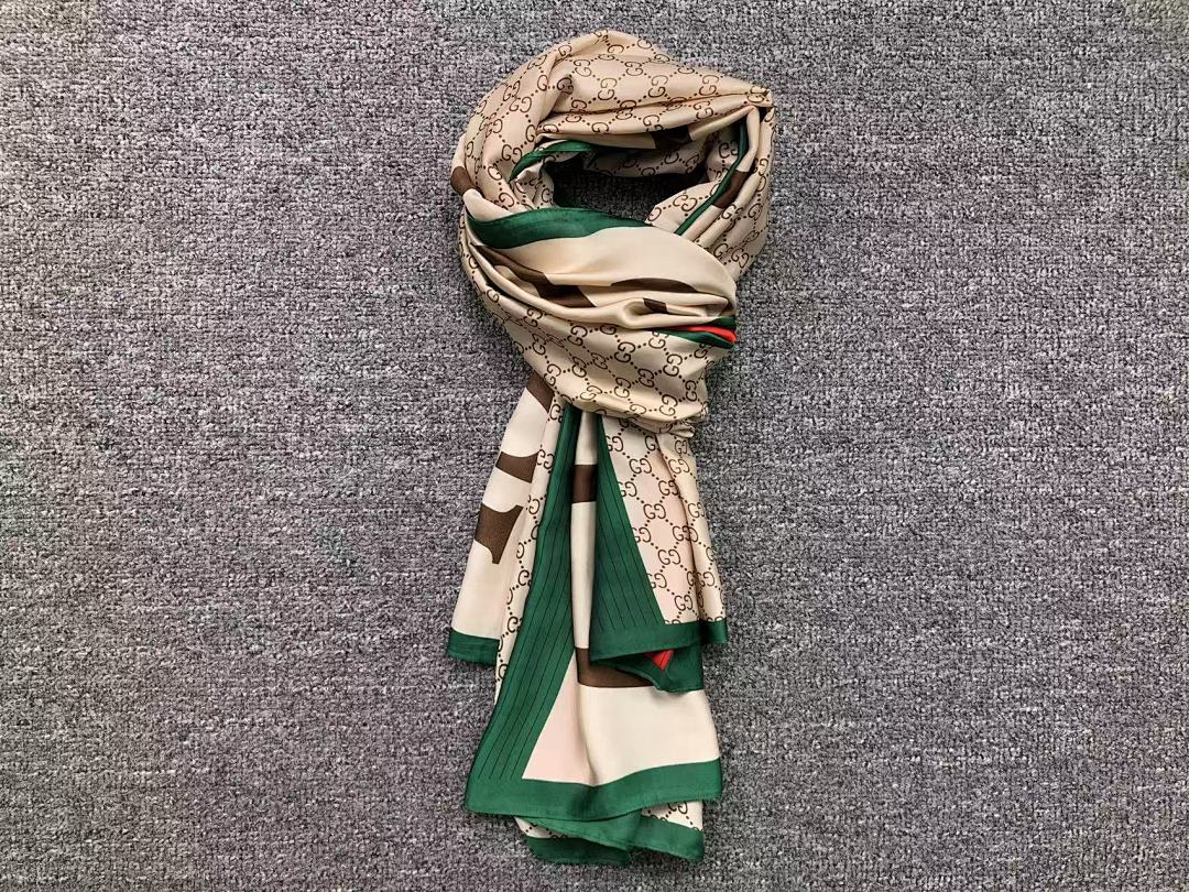 Gucci 85 G⭐C⭐I SCARF 31062825102 (Long 180CM* Wide 90CM*) - Image 4