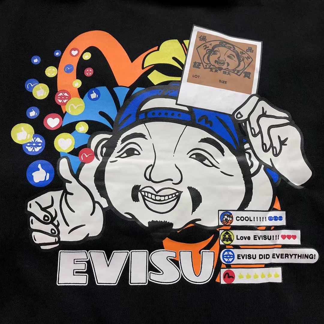 Evisu 125 EVISU HOODIE 1109031930 (Im 170Cm 60Kg I Wear Size M In The Phot) - Image 13