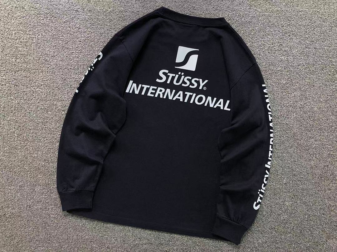 Stussy 108 STUSSY LONG SLEEVED 412052502 (Im 170Cm 60Kg I Wear Size M In The Phot) - Image 14