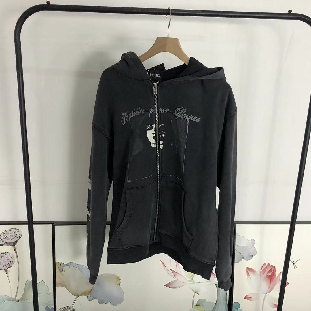 Chanel 178 ENFANTS RICHES DEPRIMES HOODIE 521706162 (Im 170Cm 60Kg I Wear Size S In The Phot) - Image 26