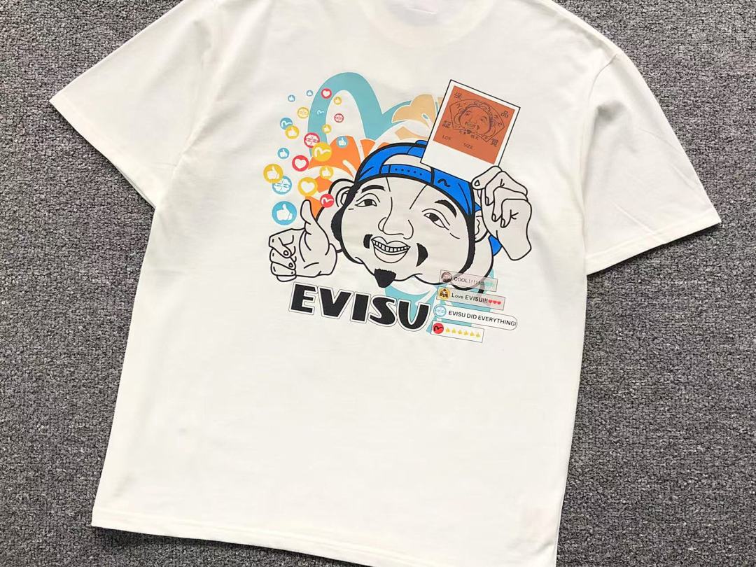 Evisu 88 EVISU T-SHIRT 572536134 (Im 170Cm 60Kg I Wear Size L In The Phot) - Image 8