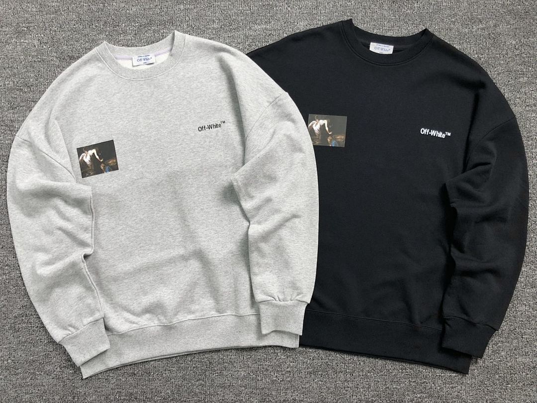 Off-White 136 OFF-WHITE (WHITE HOODIE) - Image 14