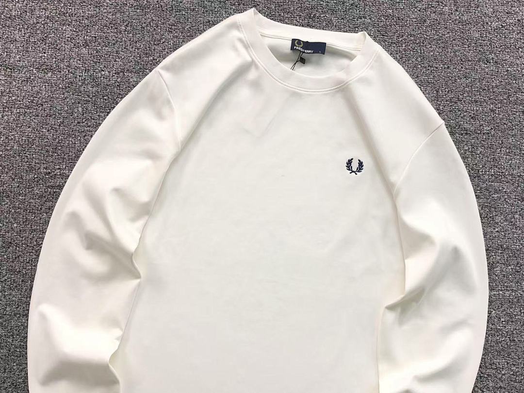 Fred Perry 95 FRED PERRY LONG SLEEVED 3108072403 (Im 170Cm 60Kg I Wear Size L In The Phot) - Image 8