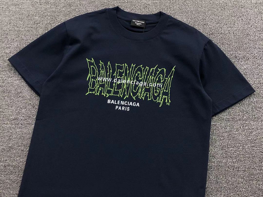 Balenciaga 115 B⭐L⭐⭐⭐IA⭐A T-SHIRT 31152021 (Im 170Cm 57Kg I Wear Size M In The Phot) - Image 10