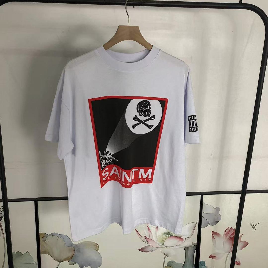 Chanel 98 SAINT MICHAEL T-SHIRT 3203141617 (Im 170Cm 60Kg I Wear Size S In The Phot) - Image 17