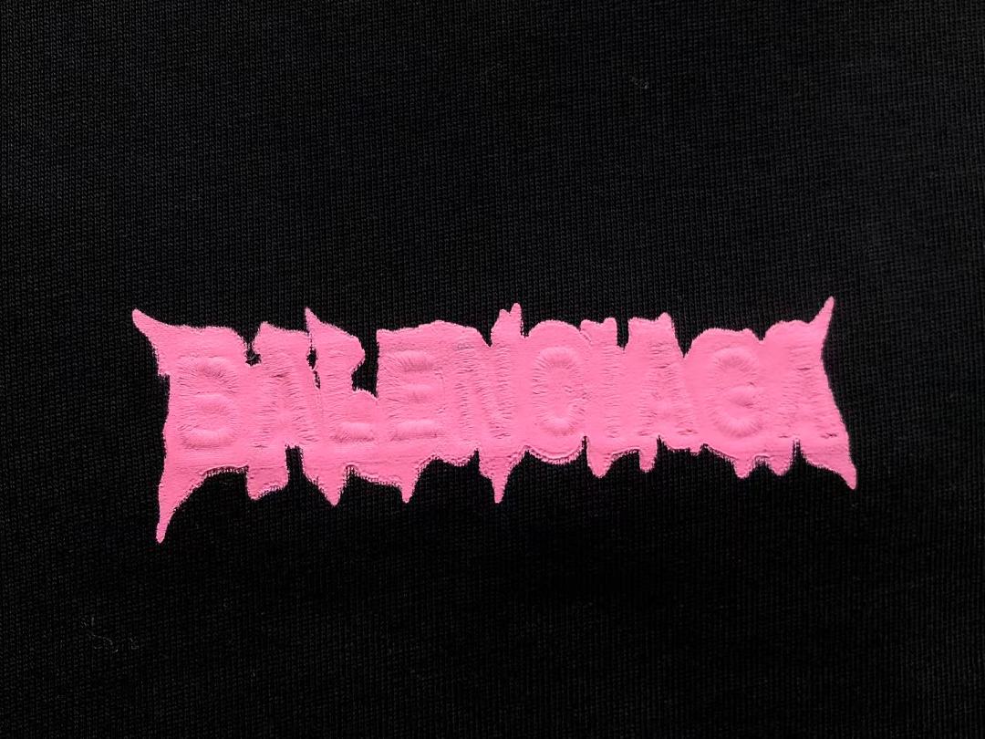 Balenciaga 118 B⭐L⭐⭐⭐IA⭐A T-SHIRT 125131560 (Im 170Cm 60Kg I Wear Size S In The Phot) - Image 8