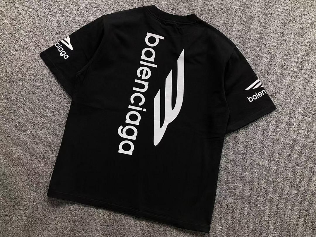 Balenciaga 125 B⭐L⭐⭐⭐IA⭐A T-SHIRT 42032806163 (Im 170Cm 60Kg I Wear Size XS In The Phot) - Image 10
