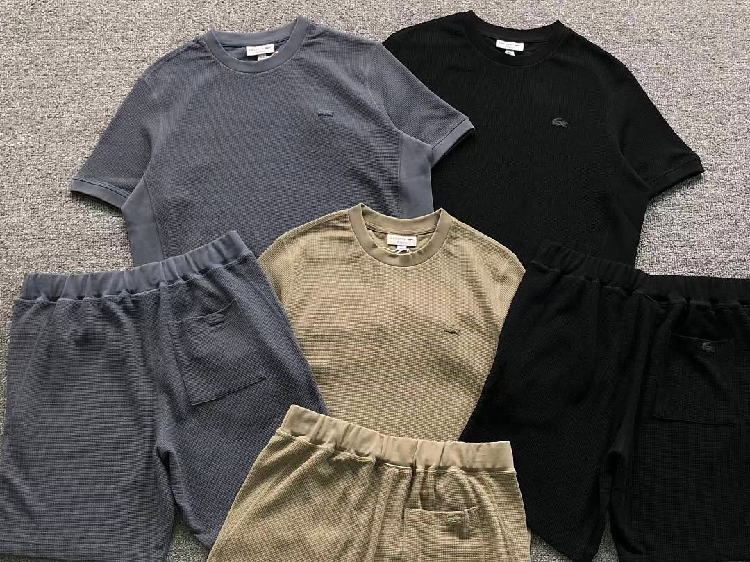 Lacoste SHORTS118 LACOSTE T-SHIRT SHORTS 12580309 (Im 170Cm 60Kg I Wear Size M In The Phot) - Image 7