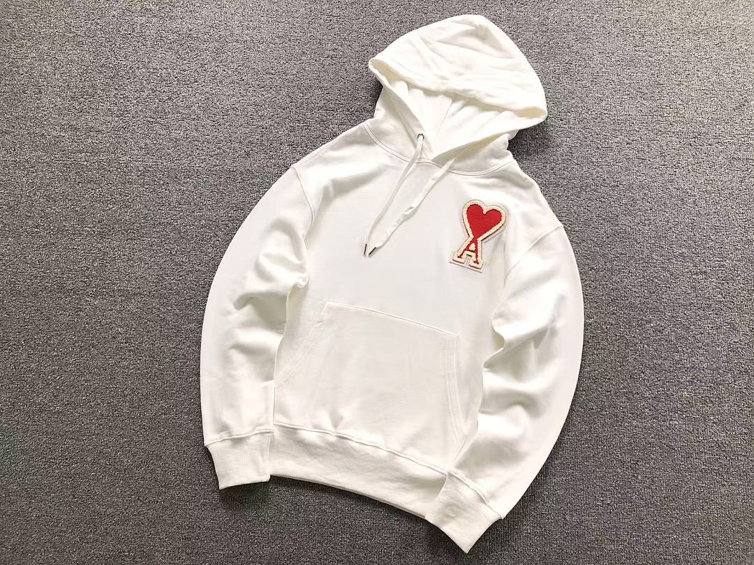 AMI 188 AMI HOODIE 304 22082706001 (Im 170Cm 60Kg I Wear Size M In The Phot) - Image 10