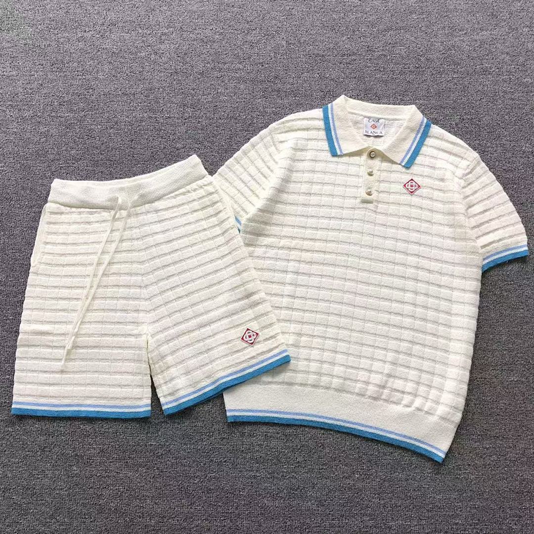 Casablanca 368 CASABLANCA POLO SHORTS SWEATER 581829127 (Im 170Cm 60Kg I Wear Size M In The Phot)