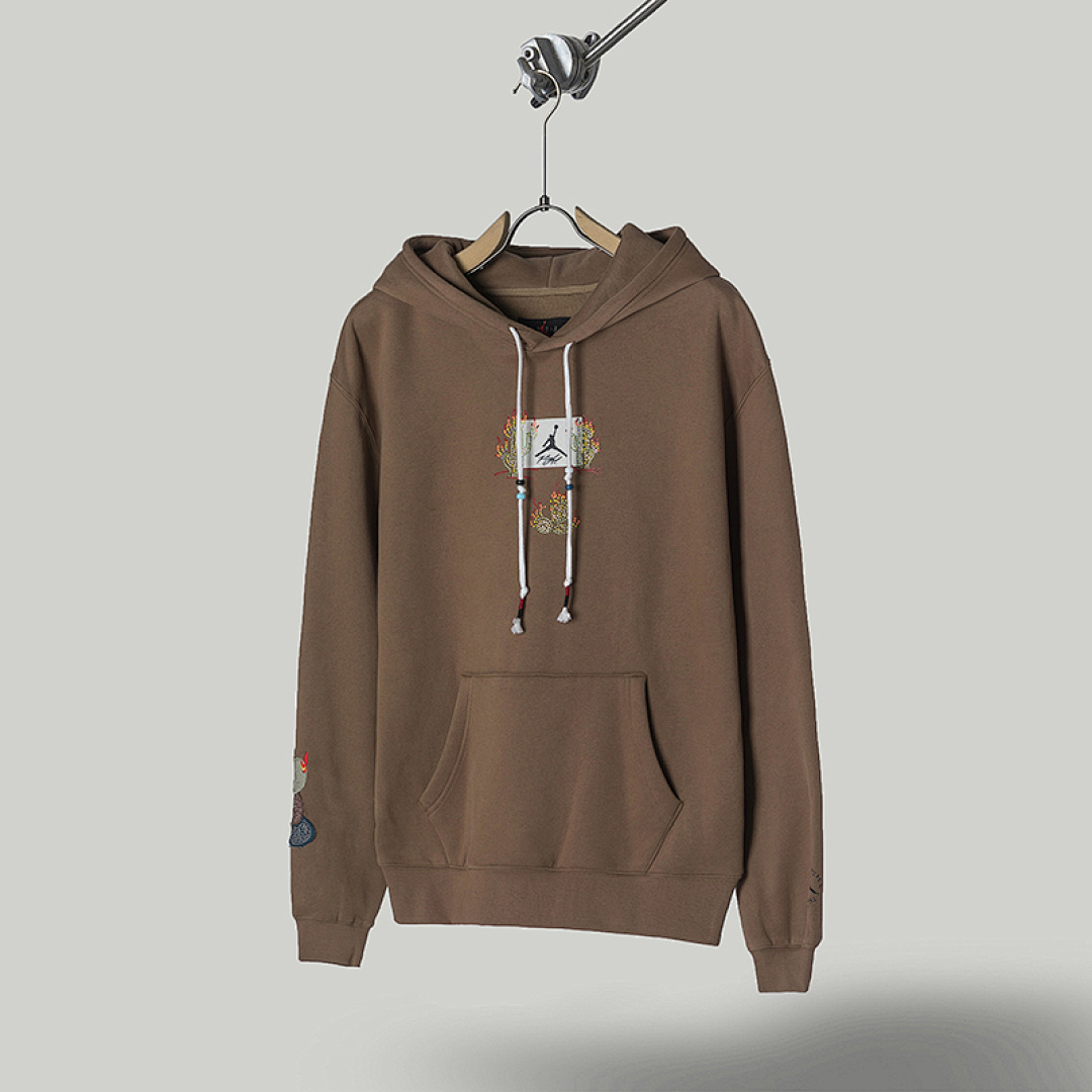 Air Jordan TROUSERS 129 TRAVIS SCOTT CACTUS JACK × A⭐R J⭐R⭐AN HOODIE - Image 42