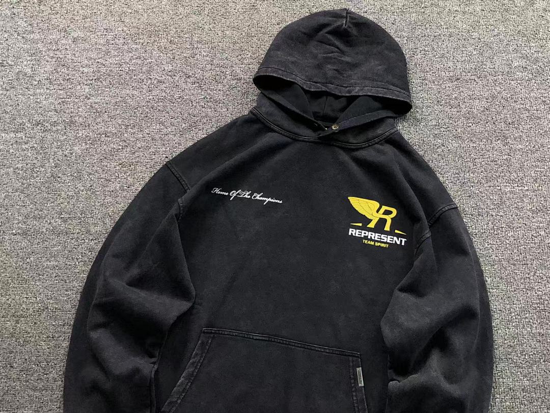 Represent 135 REPRESENT HOODIE 510032291 (Im 170Cm 60Kg I Wear Size S In The Phot) - Image 12