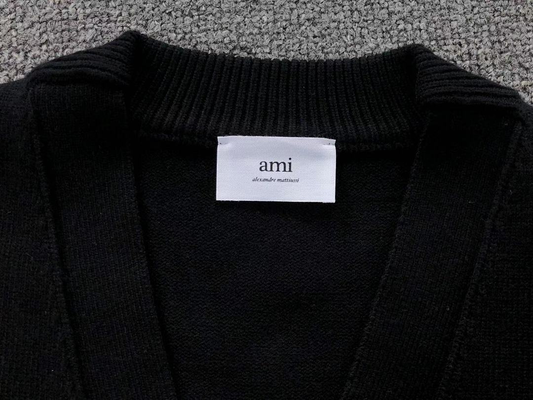AMI 178 AMI SWEATER 4120201135 (Im 170Cm 60Kg I Wear Size XS In The Phot) - Image 21
