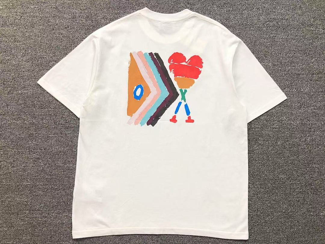 AMI 95 AMI T-SHIRT 3203202421 (Im 170Cm 60Kg I Wear Size M In The Phot) - Image 7