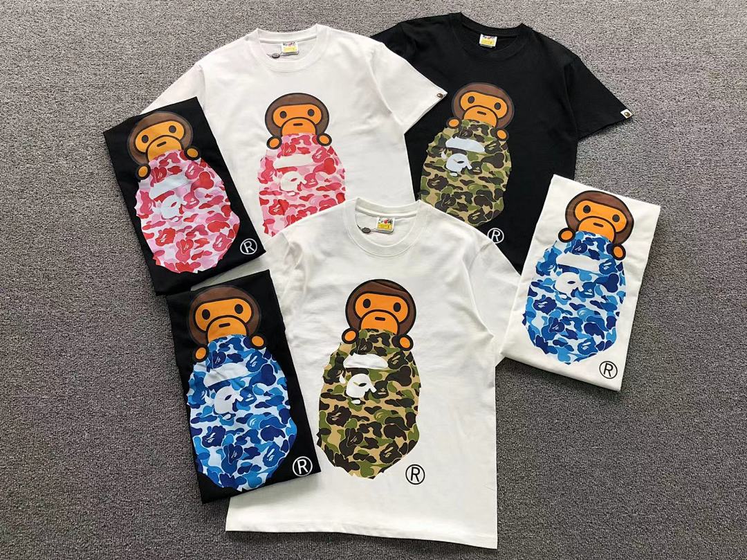 Bape 85 BAPE T-SHIRT 4104241298 (Im 170Cm 60Kg I Wear Size S In The Phot) - Image 5