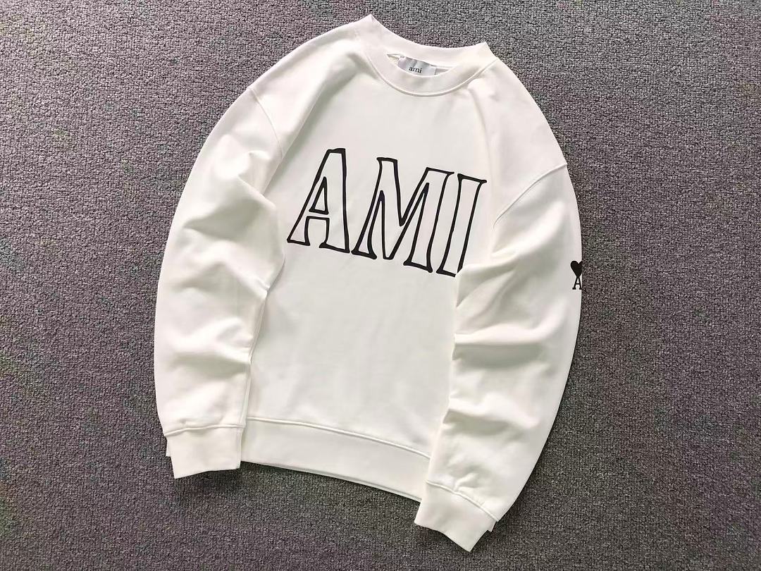 AMI 135 AMI HOODIE 3208164217 (Im 170Cm 60Kg I Wear Size M In The Phot) - Image 7