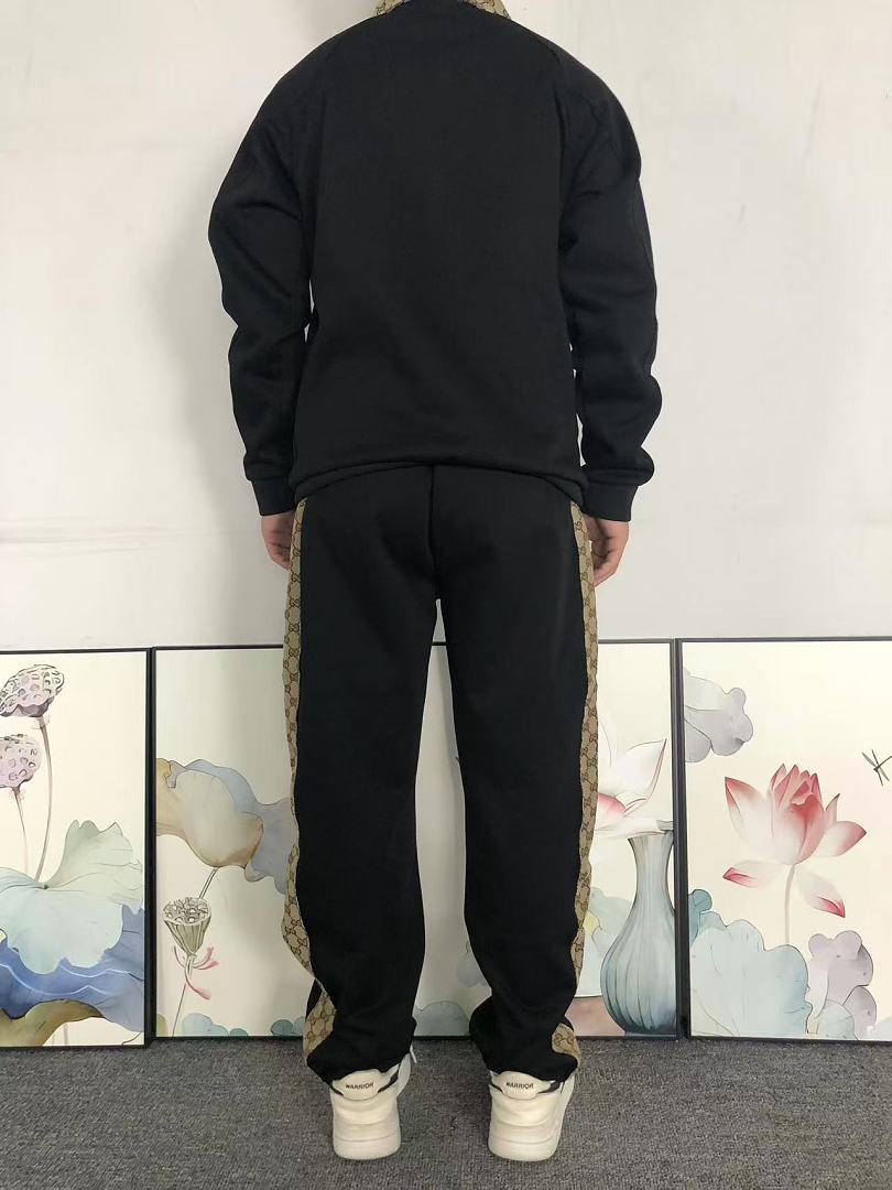 Gucci 398 G⭐C⭐I HOODIE TROUSERS 5242707147 (Im 170Cm 60Kg I Wear Size L In The Phot) - Image 5